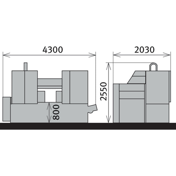 Horizontal metal band saw HMBS 540 CNC X CALIBER