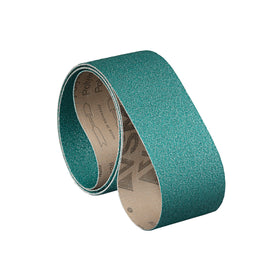 Fabric abrasive belt set for stainless steel, steel, metal universal 1220 x 100 mm