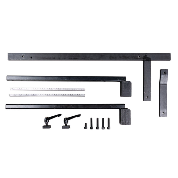 Rear stop up to 300 mm, manual