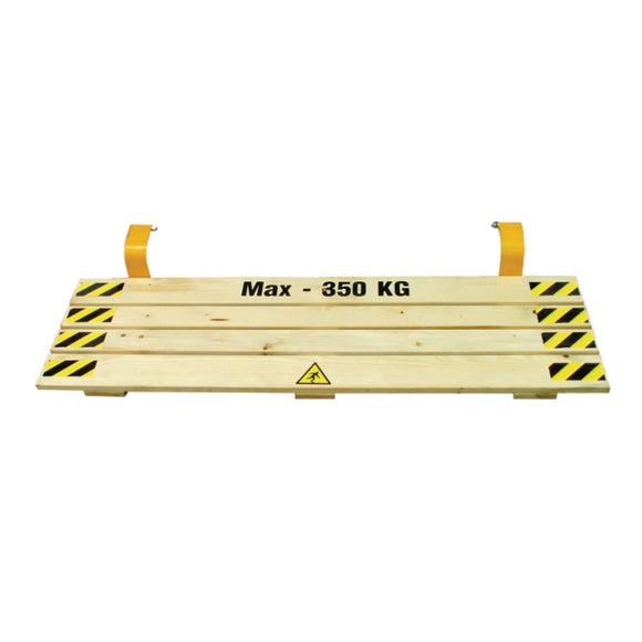 Wooden tread plate