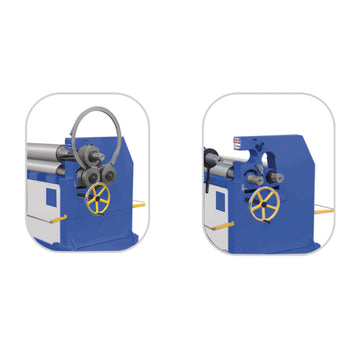 Motorized plate rolling machine RBM 2550-60E Pro - 0