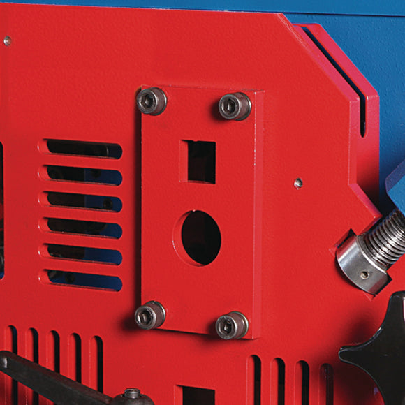 Hydraulic sectional steel shears / punching machine HPS 40S