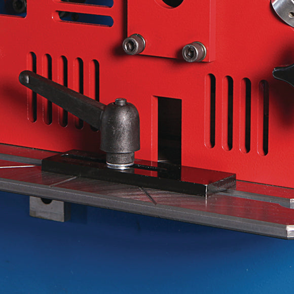 Hydraulic sectional steel shears / punching machine HPS 40S