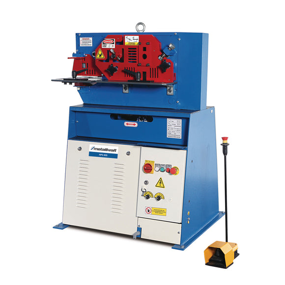 Hydraulic sectional steel shears / punching machine HPS 40S