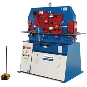 Hydraulic sectional steel shears / punching machine HPS 45 S - 0