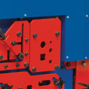 Hydraulic sectional steel shears / punching machine HPS 55 DS-3