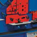 Hydraulic sectional steel shears / punching machine HPS 55 DS-5