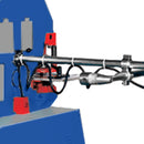 Hydraulic sectional steel shears / punching machine HPS 55 DS-7