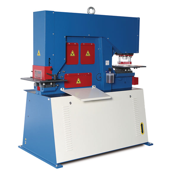 Hydraulic sectional steel shears / punching machine HPS 65 DS