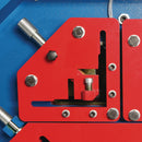 Hydraulic sectional steel shears / punching machine HPS 85 DS-6