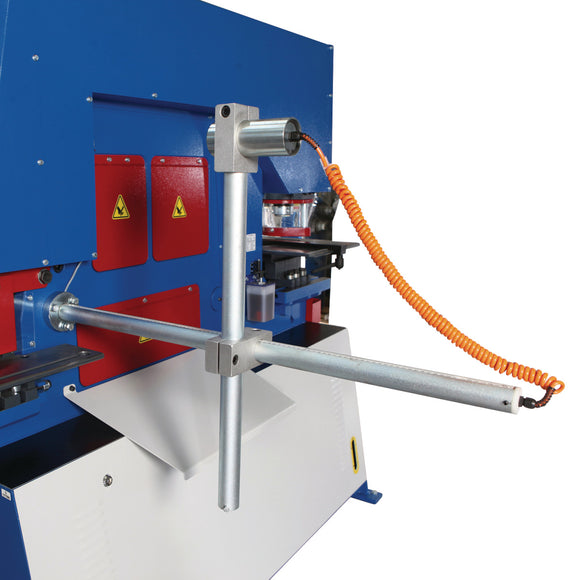 Hydraulic sectional steel shears / punching machine HPS 85 DS