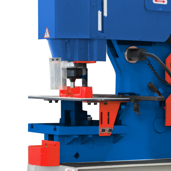 Hydraulic sectional steel shears / punching machine HPS 115 DS