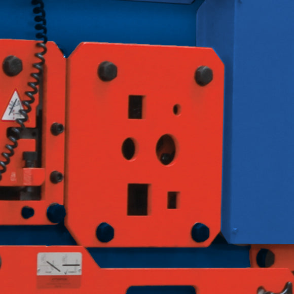 Hydraulic sectional steel shears / punching machine HPS 115 DS