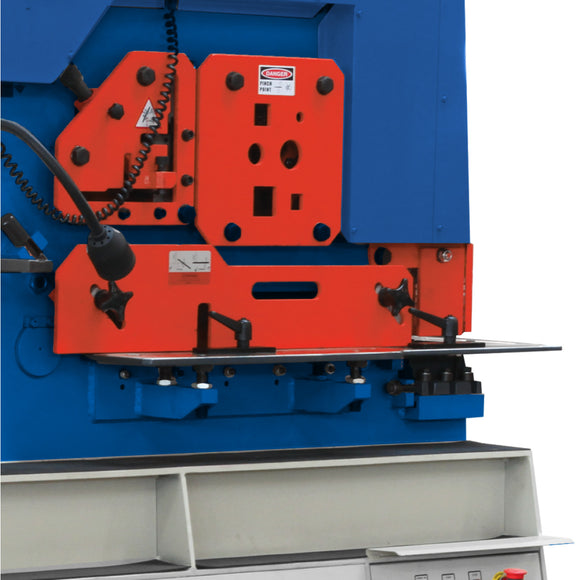 Hydraulic sectional steel shears / punching machine HPS 115 DS