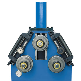 Special straightening rollers laterally for angle iron