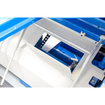 Small parts flap for front ejection