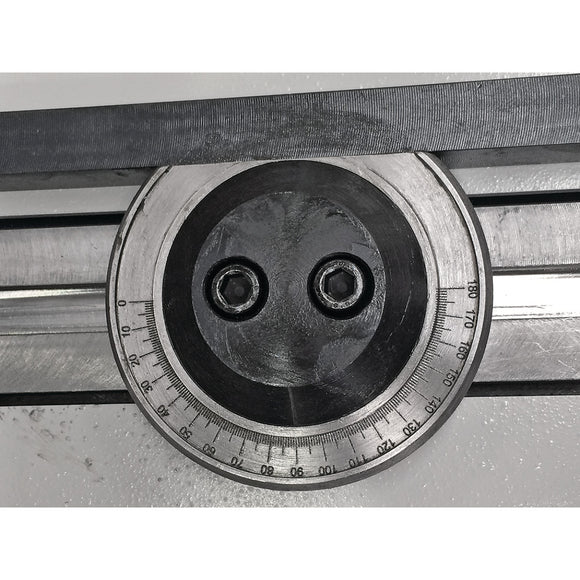 Angle stop, adjustable 0-180°