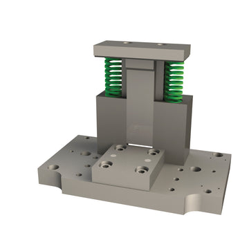 Punching tool for cutting flat steel max. 50x4 mm