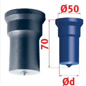 Round punch No.4 Ø 49 mm
