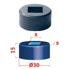 Square die No.30 8.2 mm