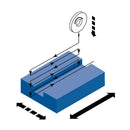 Precision surface grinding machine FSM 1545-4