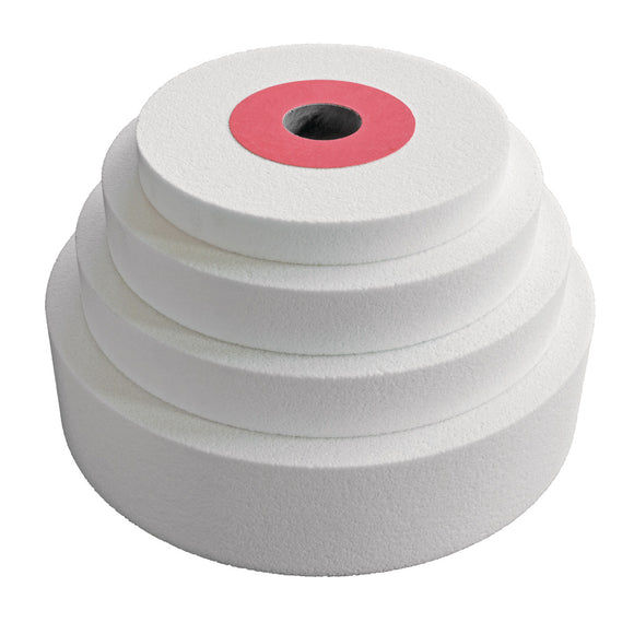 Grinding wheel 200 x 20 x 31.75 mm white