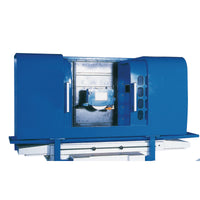 Full encapsulation of the grinding area with two sliding doors for FSM PRO