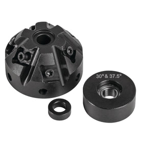 Milling head and guide roller 37.5°