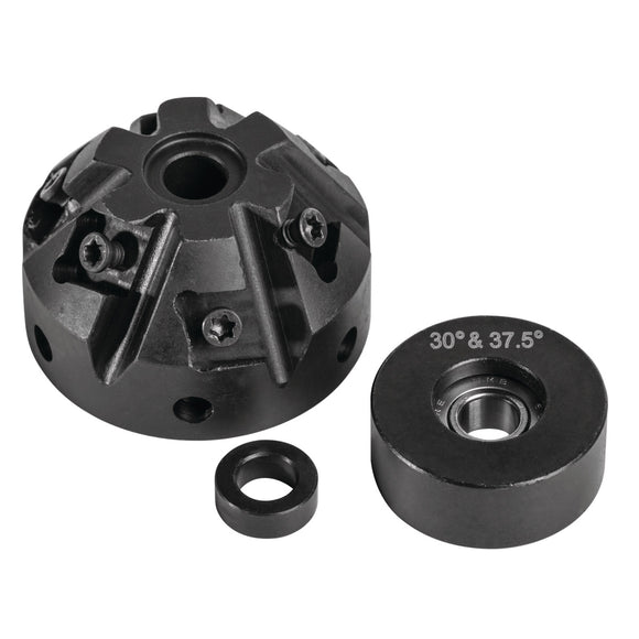 Milling head and guide roller 37.5°