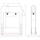 Fully hydraulic workshop press WPP 50 VH-5