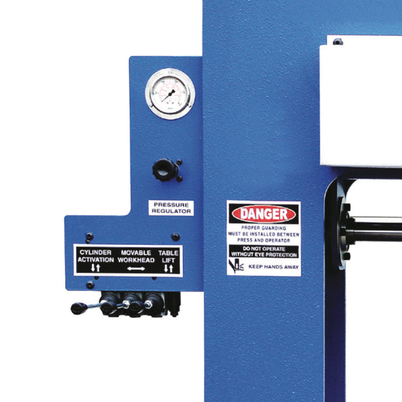 Fully hydraulic workshop press WPP 100-20 RP