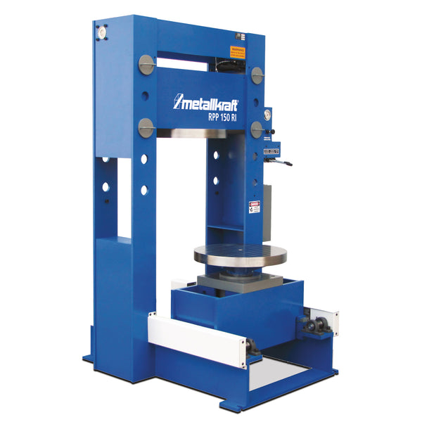 Fully hydraulic tire press, motorized
