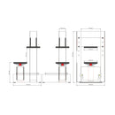 Fully hydraulic tire press RPP 150 RI-5