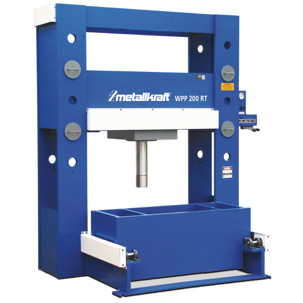 Fully hydraulic workshop presses, motorized
