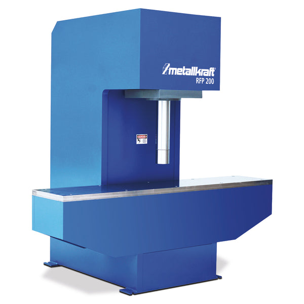 Hydraulic straightening press, motorized
