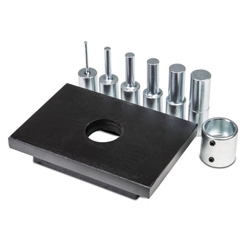 6-piece printing mandrel set with perforated plate WPP 15