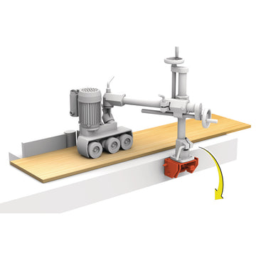 Folding away device for VSA 2032