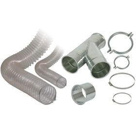 Extraction system connection set 120/80 mm