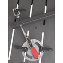 Adapter plate round With tensioner horizontally length 250mm-2