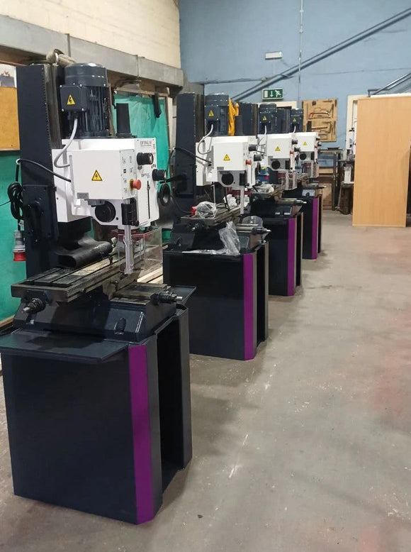 Installation of a range of machines for a training centre in Athlone.