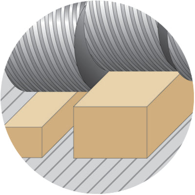 Steel links feed roller at 1st position - 0