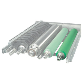 Third upper feed roller powered