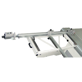 Crosscut stop of large dimensions with LCD