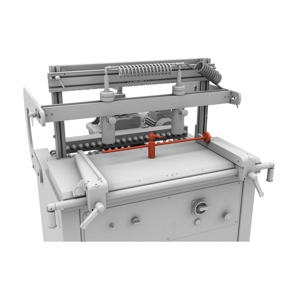 Gauge for transferring the distance of the side stops MDB 21 PRO