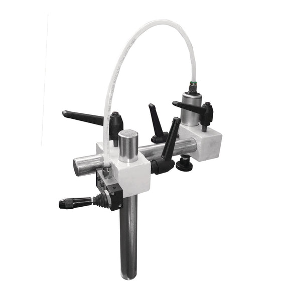 Pneumatic clamping device