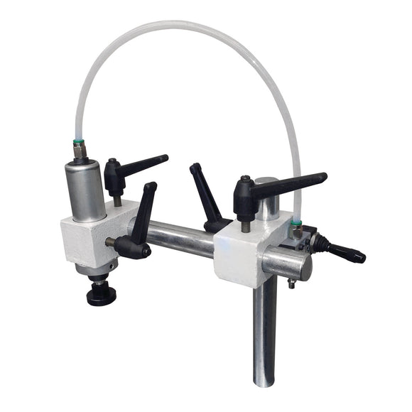 Pneumatic clamping device