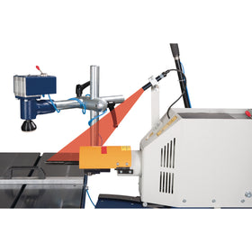 Laser device for drilling line marking