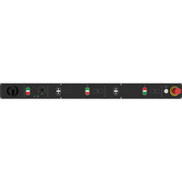 Stepless speed control for a brush unit