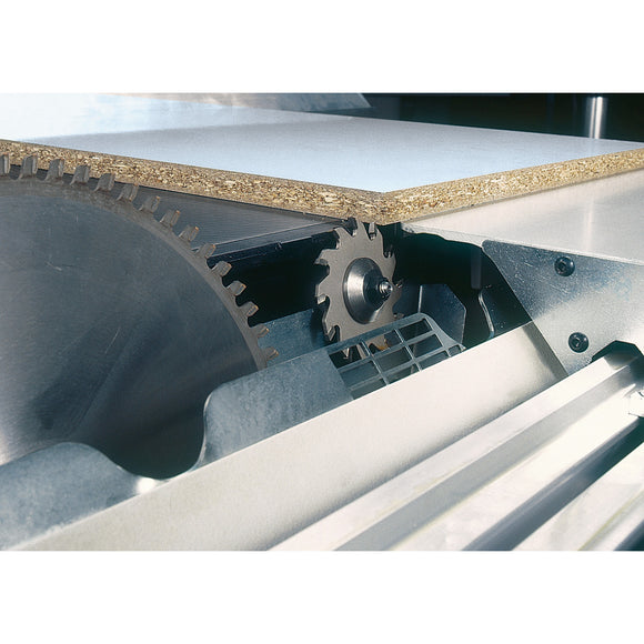 Pre-cutting device with separate motor, saw blade 100 mm