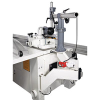 Swivel arm for feed unit